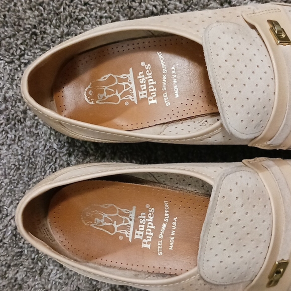 Hush Puppies Shoes Vintage 7s Hush Puppies Slip On Leather Loafers